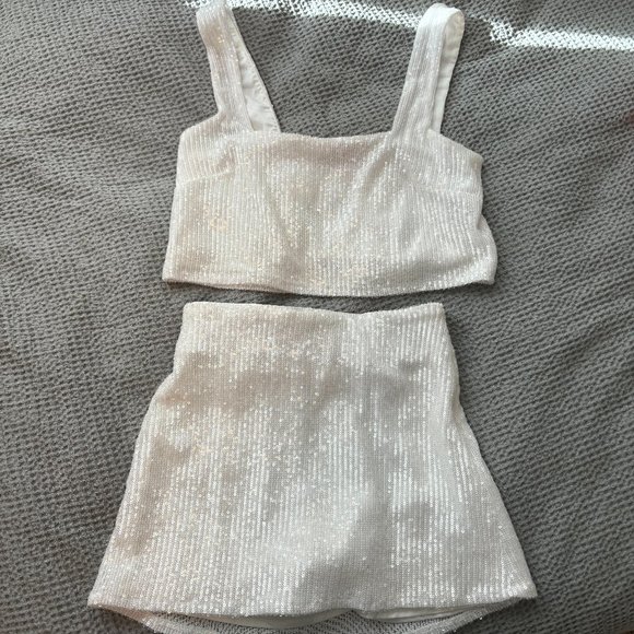 Show Me Your Mumu | All Night Skort & Tara Crop Top - Set | Size: XS - Picture 2 of 9